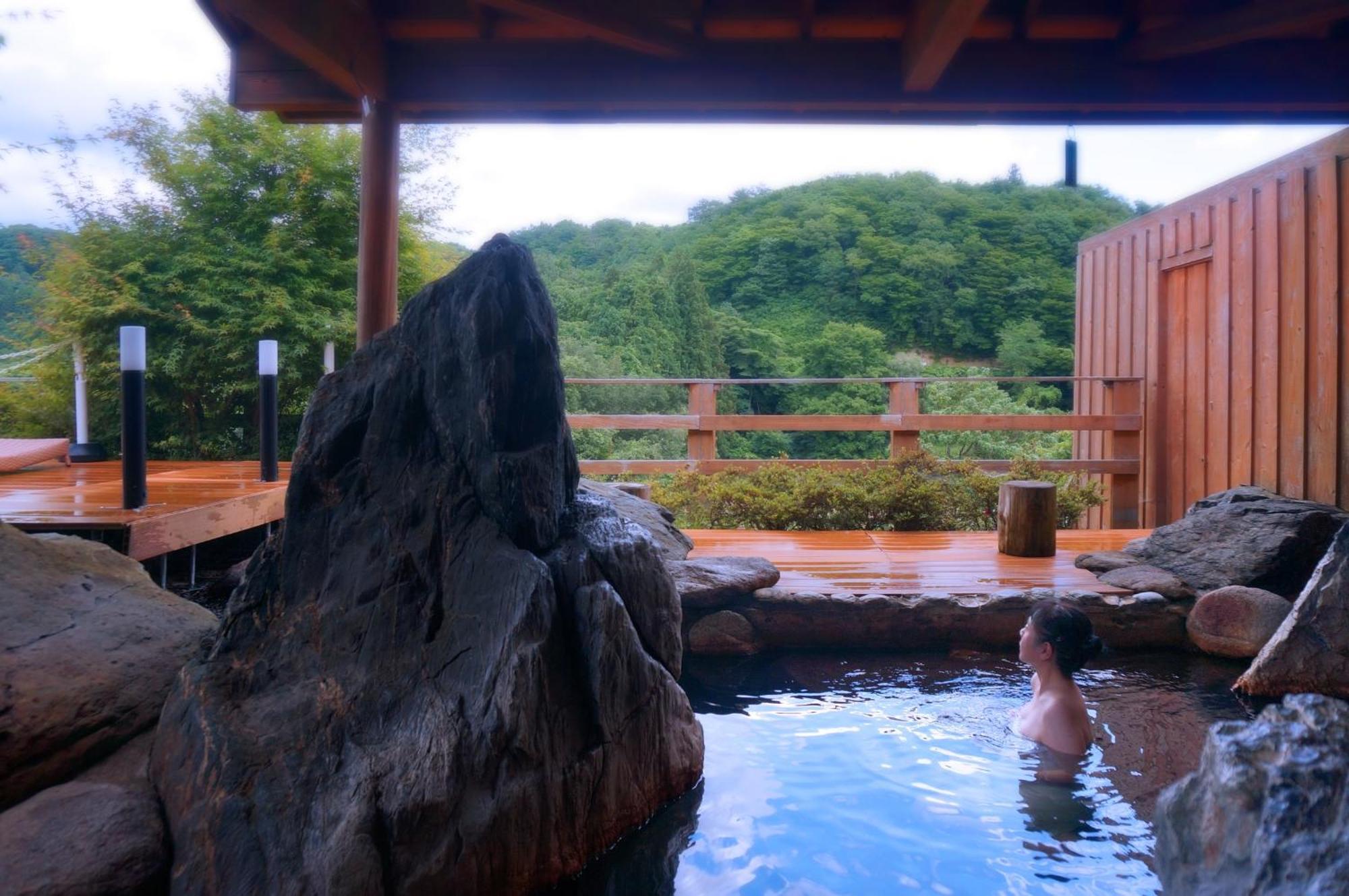 Hotel Sannouzan Onsen Zuisenkyo Ičinoseki Exteriér fotografie