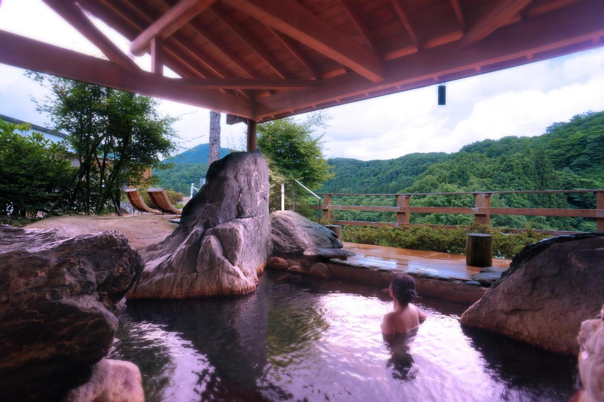 Hotel Sannouzan Onsen Zuisenkyo Ičinoseki Exteriér fotografie