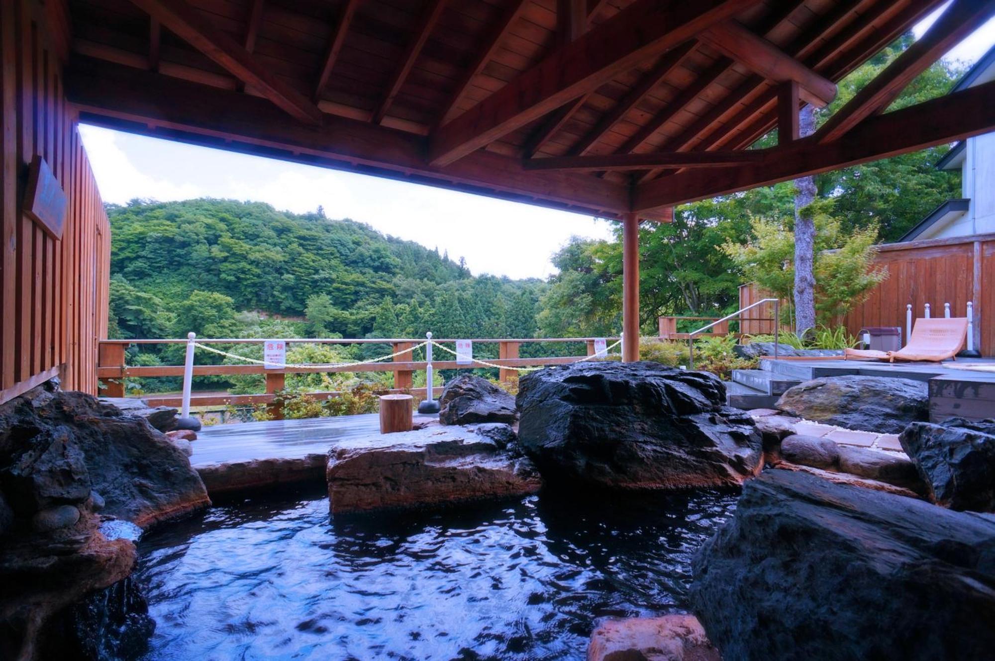 Hotel Sannouzan Onsen Zuisenkyo Ičinoseki Exteriér fotografie